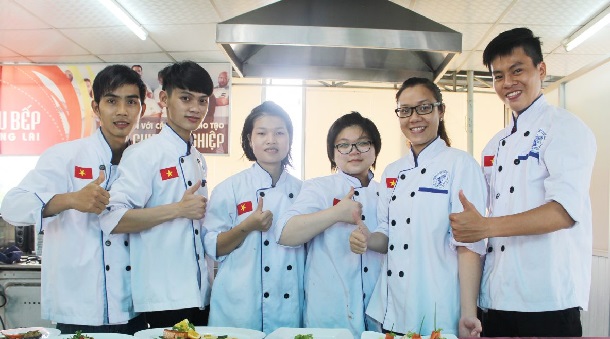 Học nấu ăn ở TPHCM - Trường Trung cấp Việt Giao