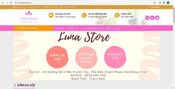 Cửa hàng Luna Store