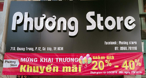 Cửa hàng giày trẻ em Phương Store