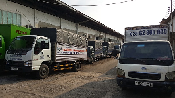 Cho thuê xe tải chở hàng - Công ty Thanh Phương