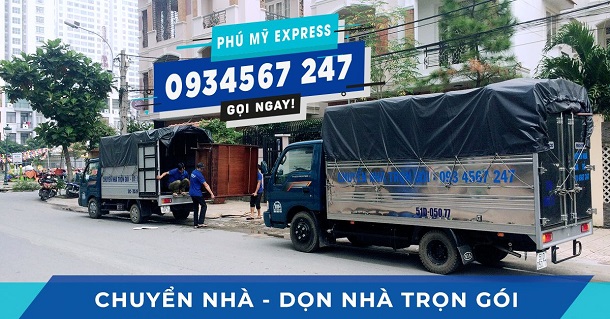 Dịch vụ chuyển nhà quận Tân Bình - Phú Mỹ Express