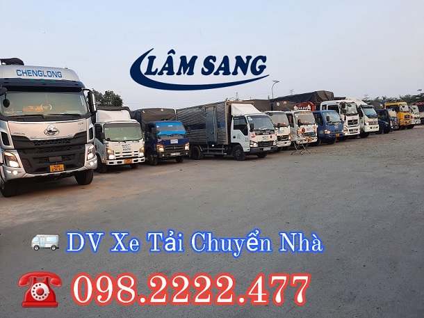 Dịch vụ chuyển nhà Bình Chánh - Lâm Sang 